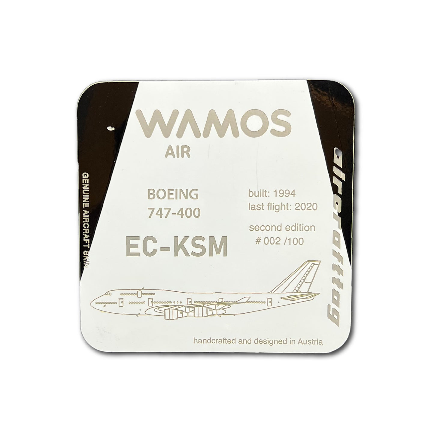 Coaster - Boeing 747 - EC-KSM -  Wamos Air - second edition