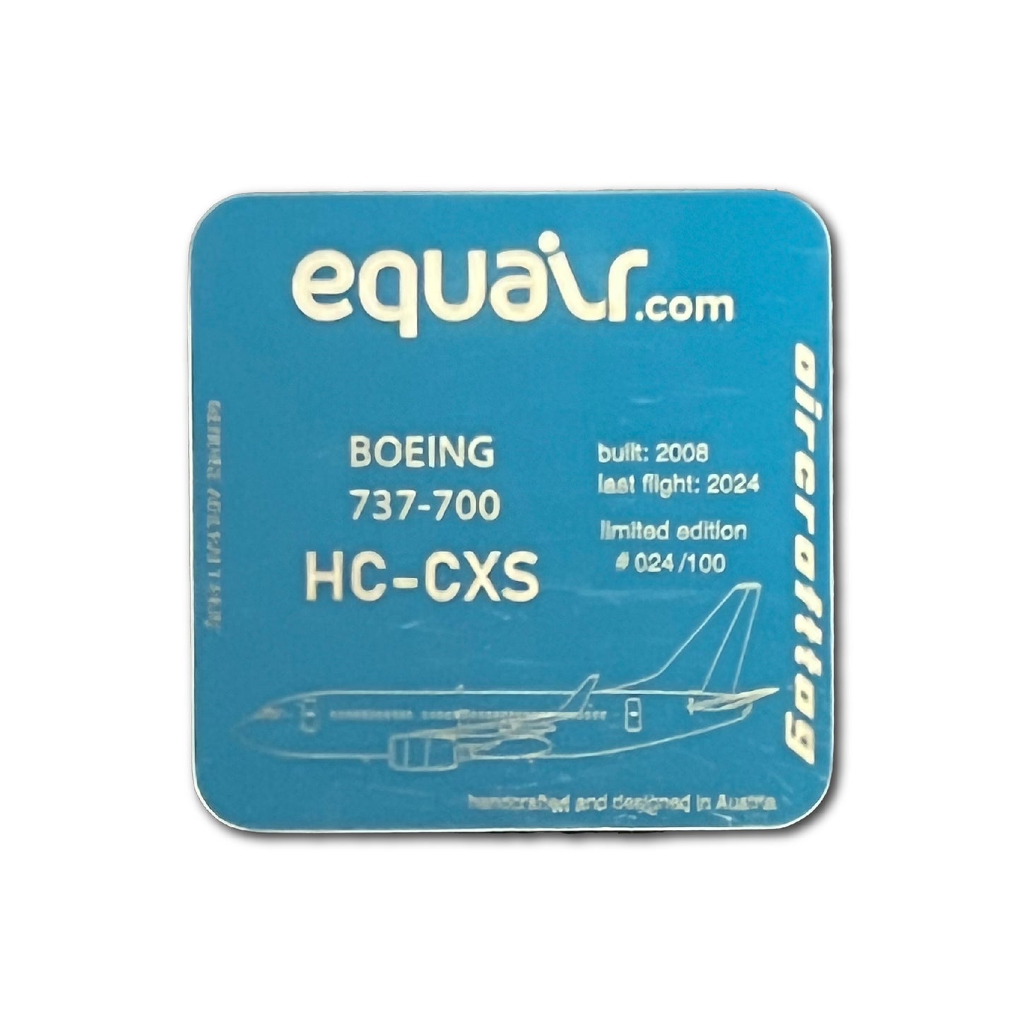 Coaster Boeing 737-700- Equair - HC-CXS