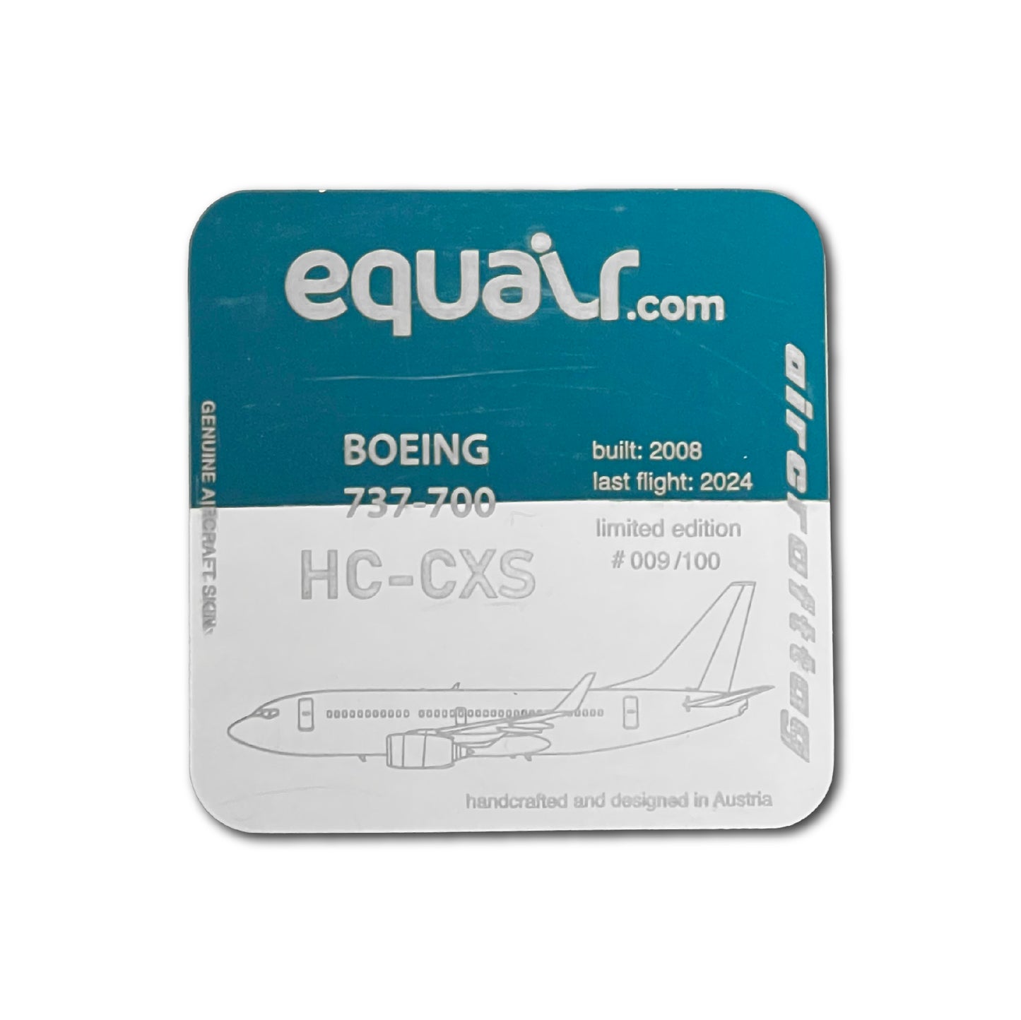 Coaster Boeing 737-700- Equair - HC-CXS