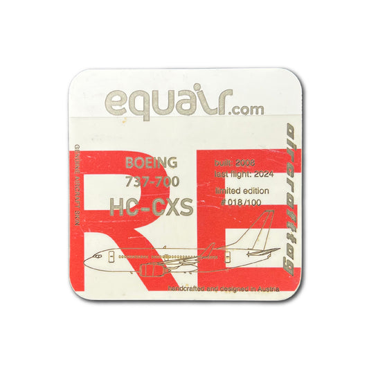 Coaster Boeing 737-700- Equair - HC-CXS
