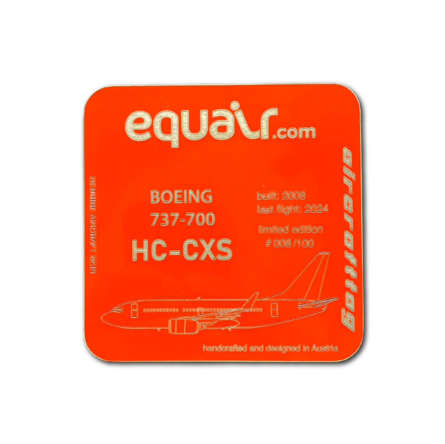 Coaster Boeing 737-700- Equair - HC-CXS