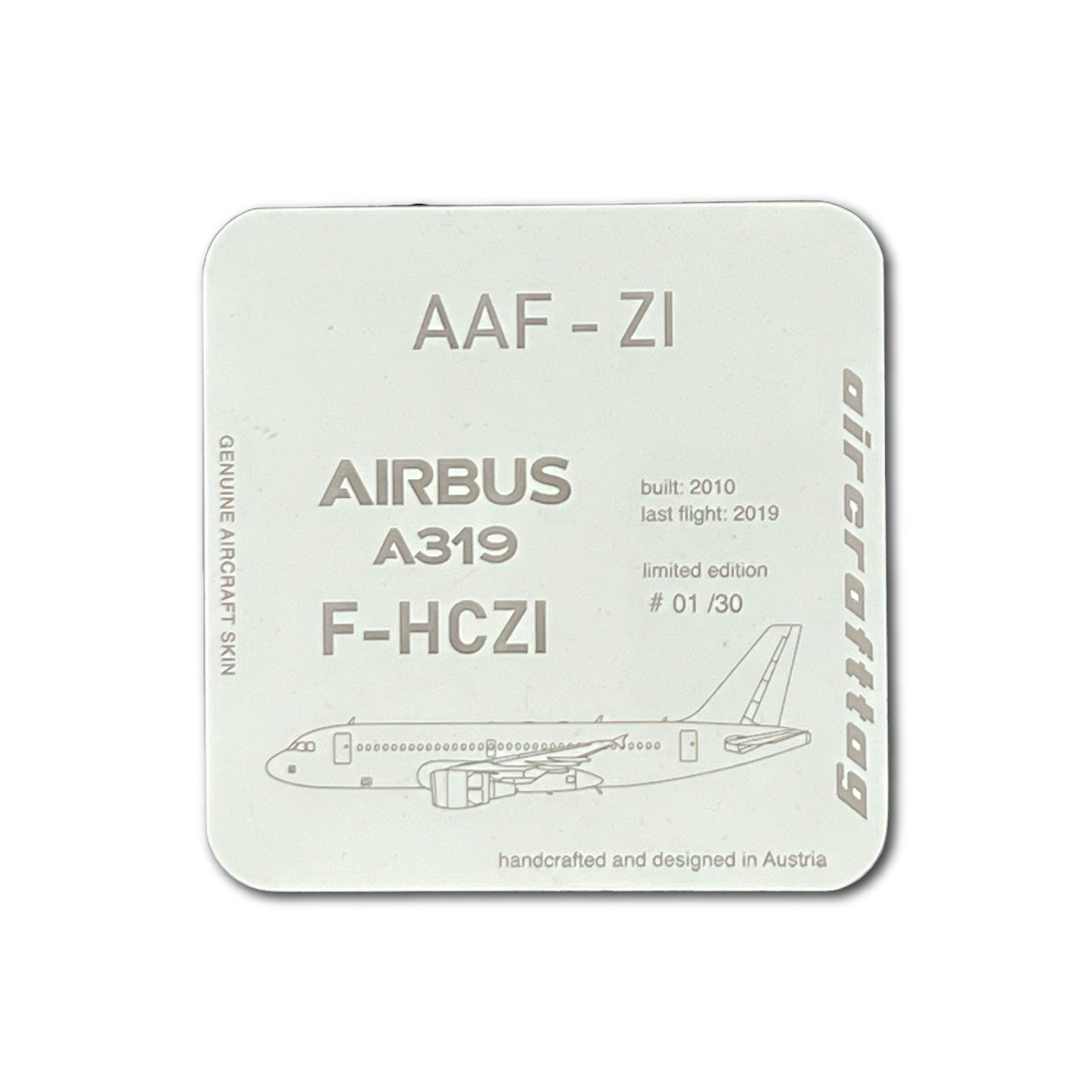 coaster Airbus A319 - Aigle Azur - F-HCZI "HISTORY COLLECTION