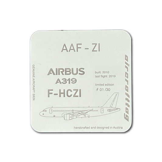 coaster Airbus A319 - Aigle Azur - F-HCZI "HISTORY COLLECTION