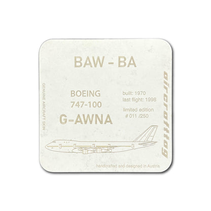 Coaster Boeing B747-100 - BOAC | British Airways - G-AWNA
