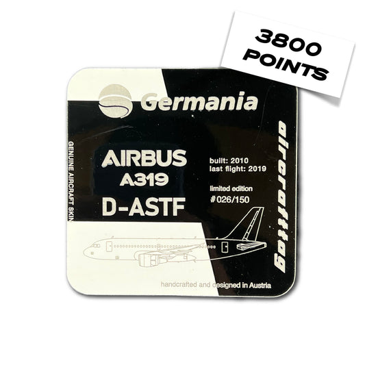 coaster Germania A319 - D-ASTF