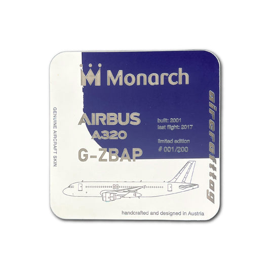 Coaster Airbus A320 - Monarch - G-ZBAP