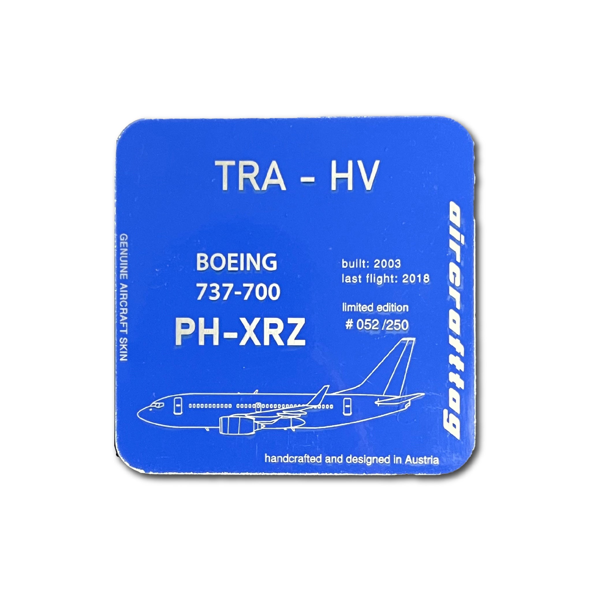 Coaster - Boeing B737 - Transavia - PH-XRZ – Aircrafttag