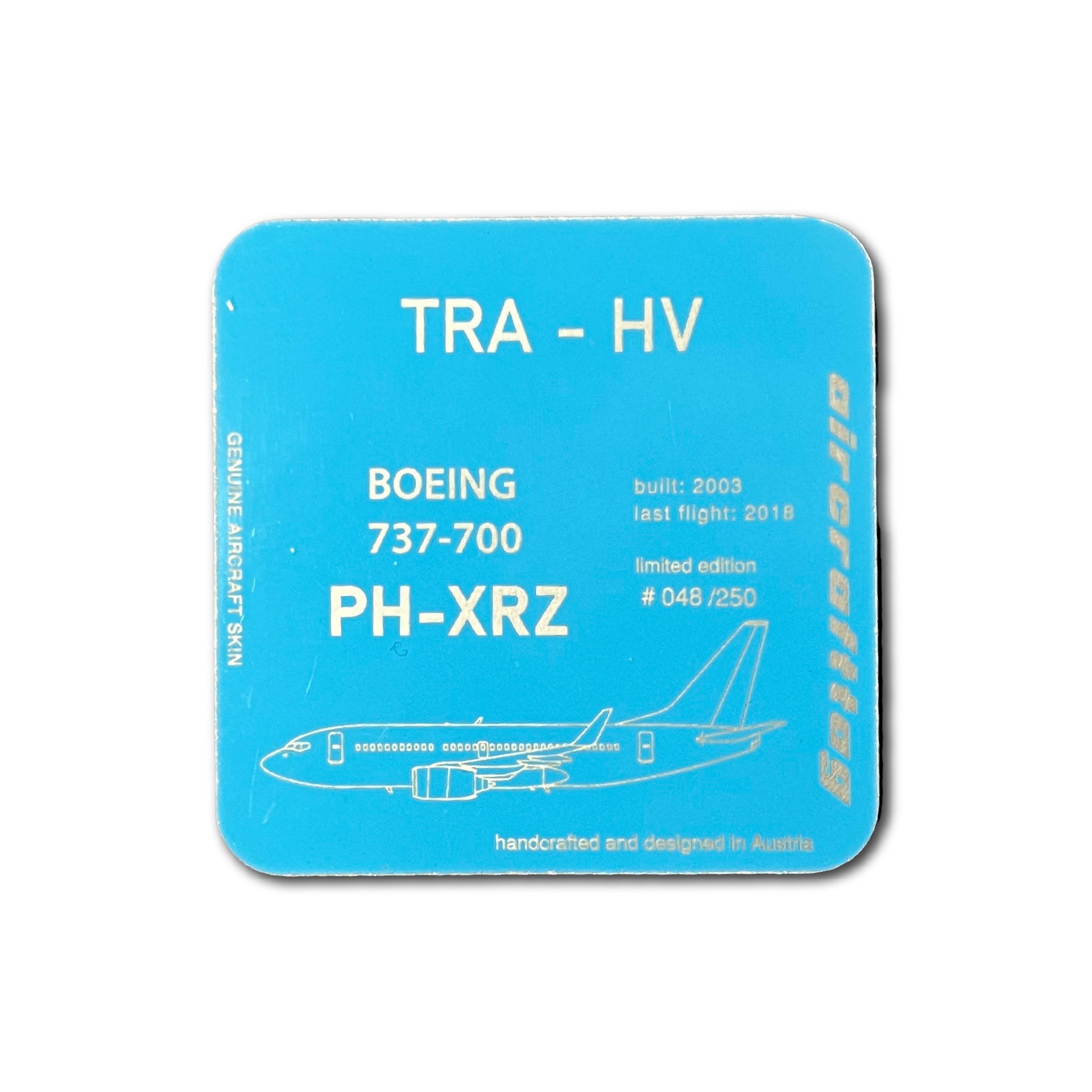 Coaster - Boeing B737 - Transavia - PH-XRZ – Aircrafttag