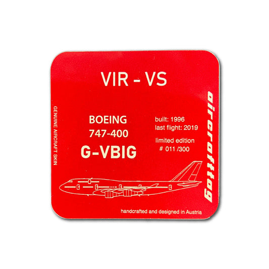 Coaster - Boeing 747 - Virgin Atlantic - G-VBIG