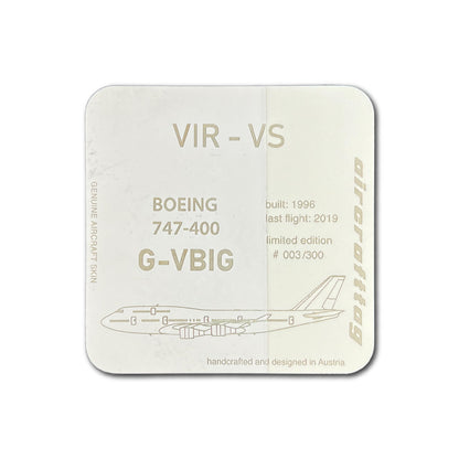 Coaster - Boeing 747 - Virgin Atlantic - G-VBIG