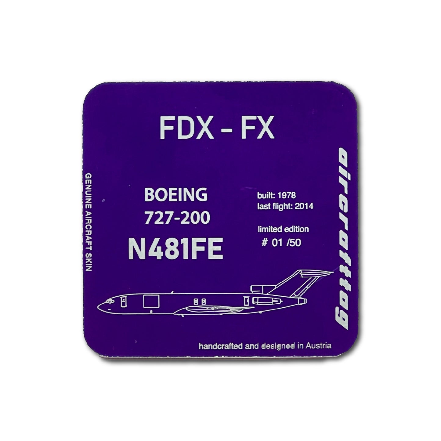 coaster Boeing 727 FedEX - N481FE