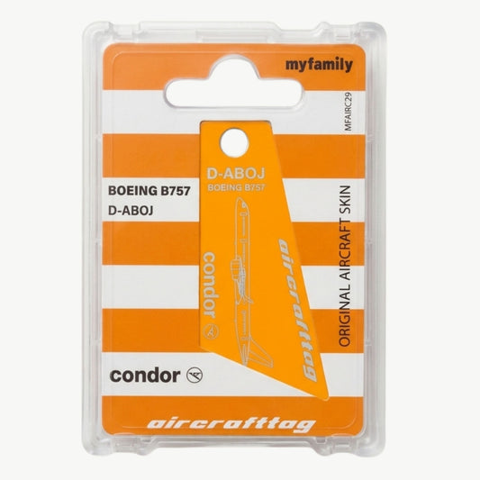 Aircrafttag Mini - Condor - B757 - D-ABOJ