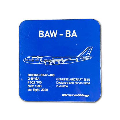Coaster Boeing 747 - British Airways - G-BYGA