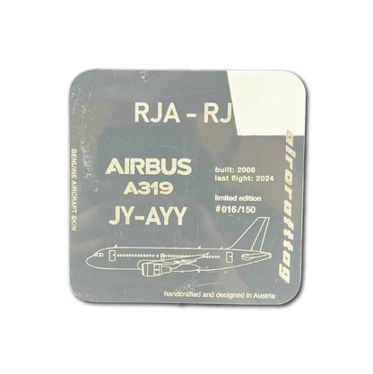Coaster JY-AYY - Airbus A319 - Royal Jordanian
