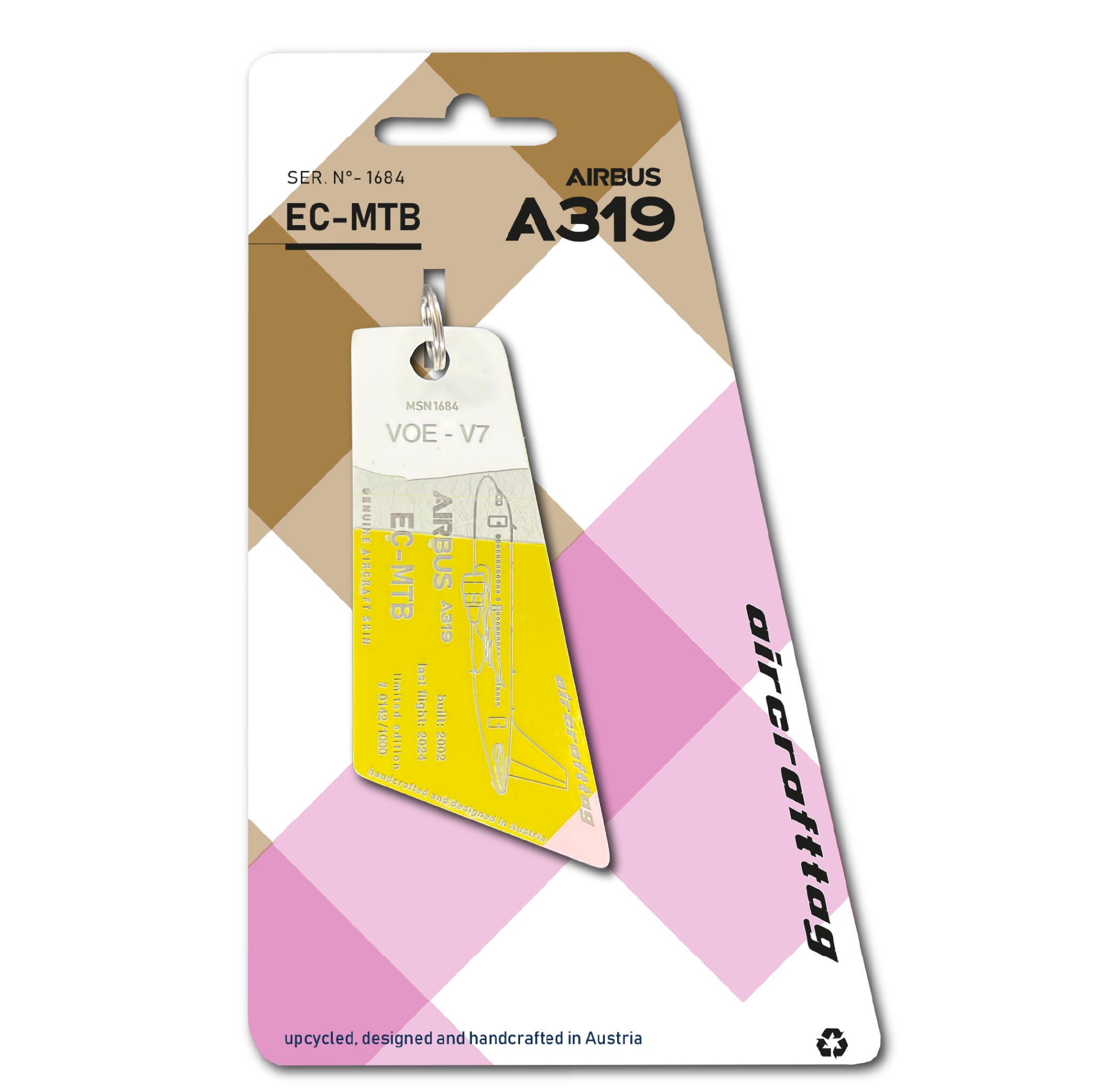 Aircrafttag - original aircraft skin