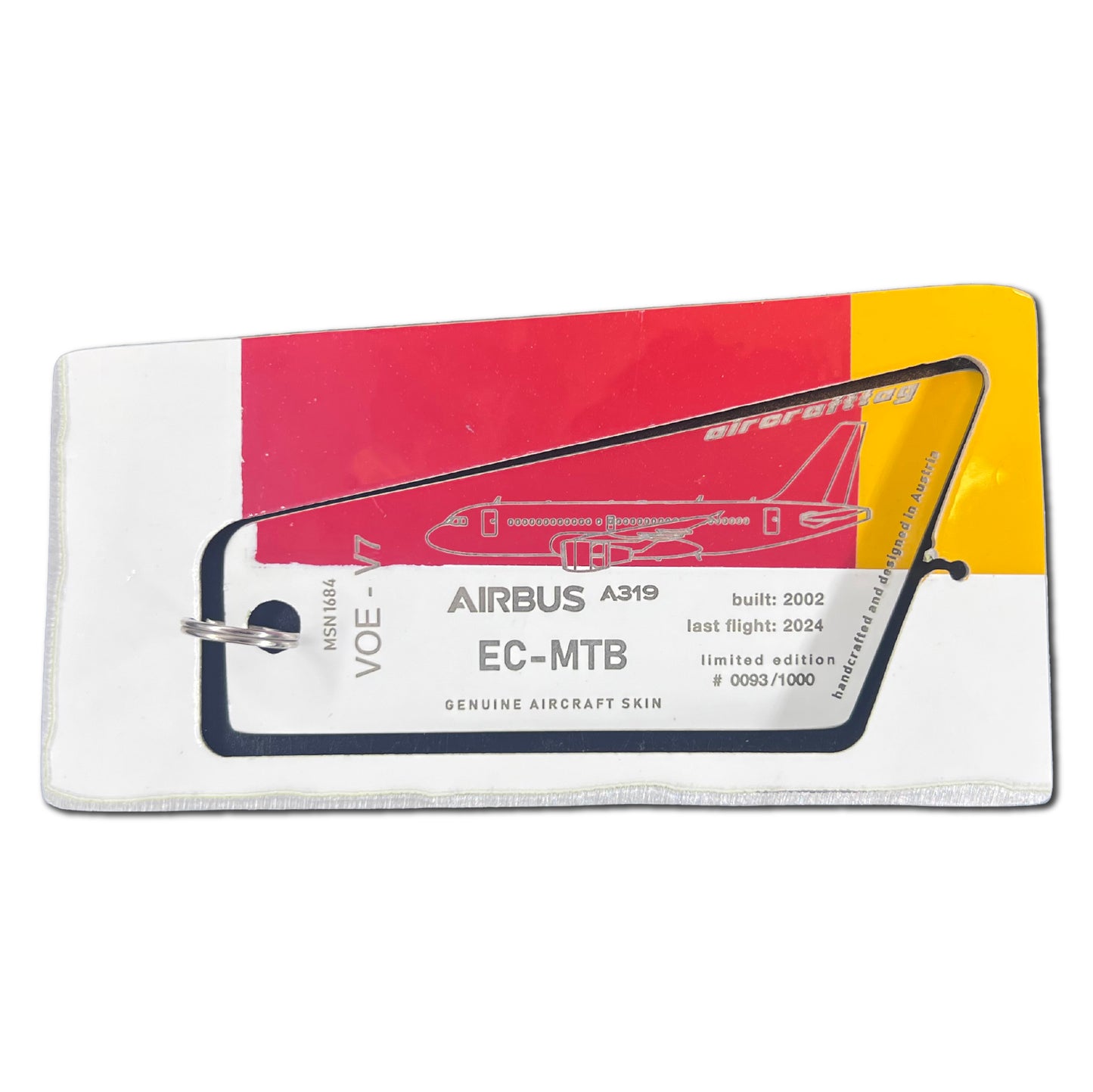 EC-MTB - Airbus A319 - Volotea frames