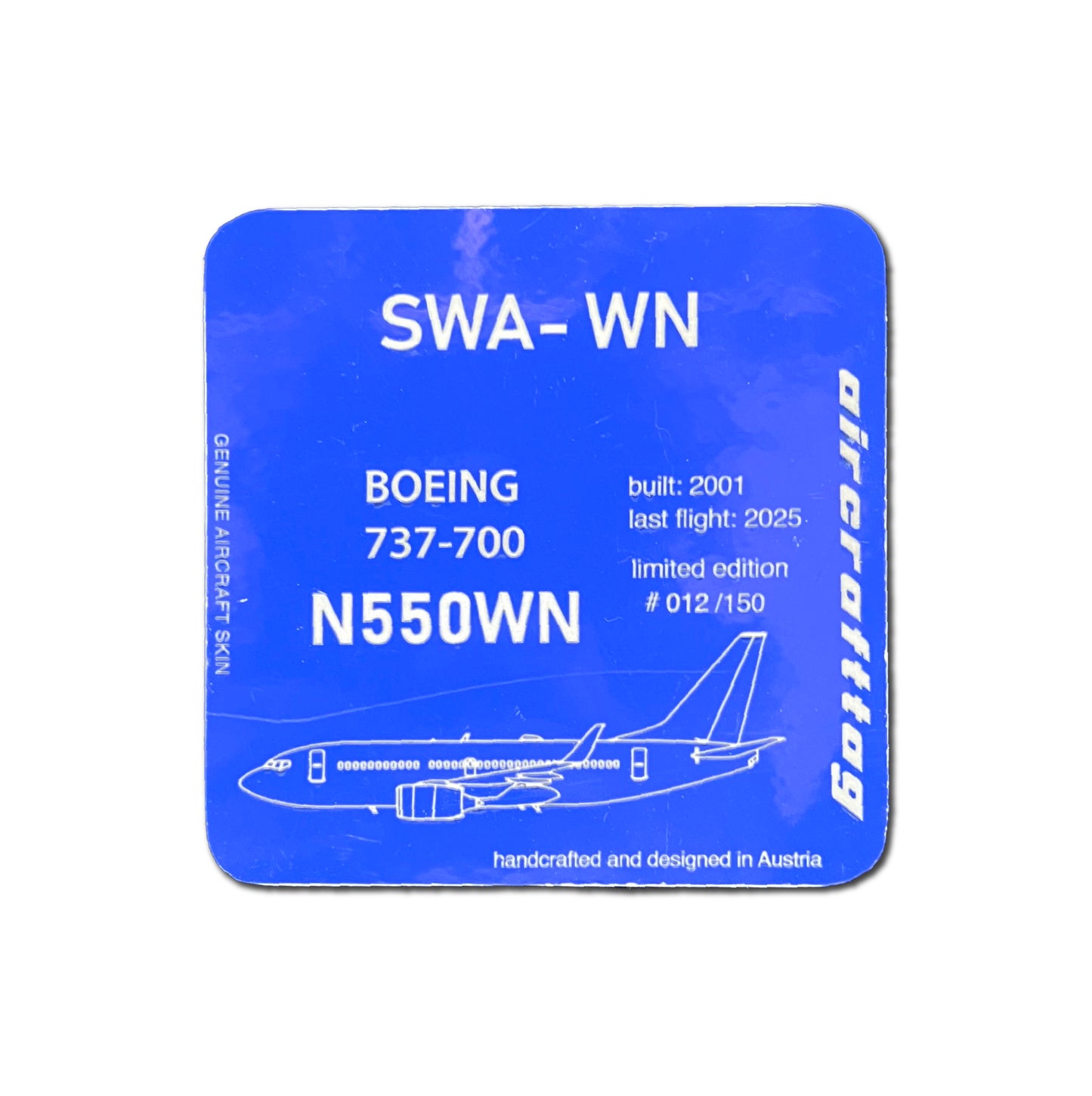 Coaster N550WN - Boeing B737 - Southwest