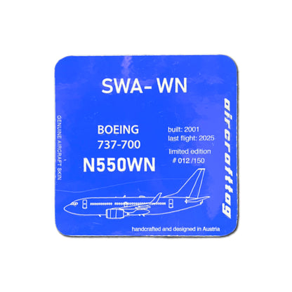 Coaster N550WN - Boeing B737 - Southwest