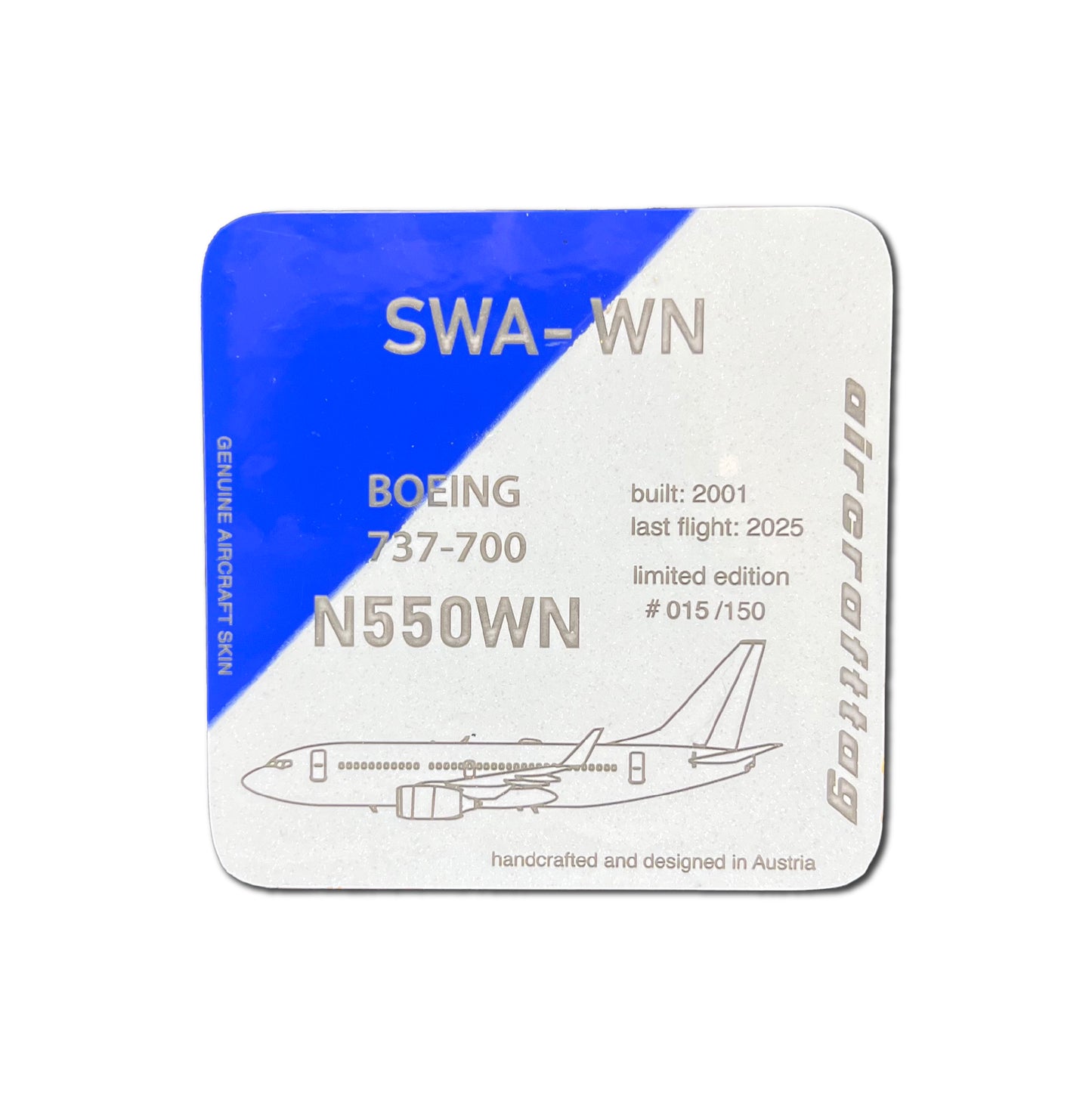 Coaster N550WN - Boeing B737 - Southwest