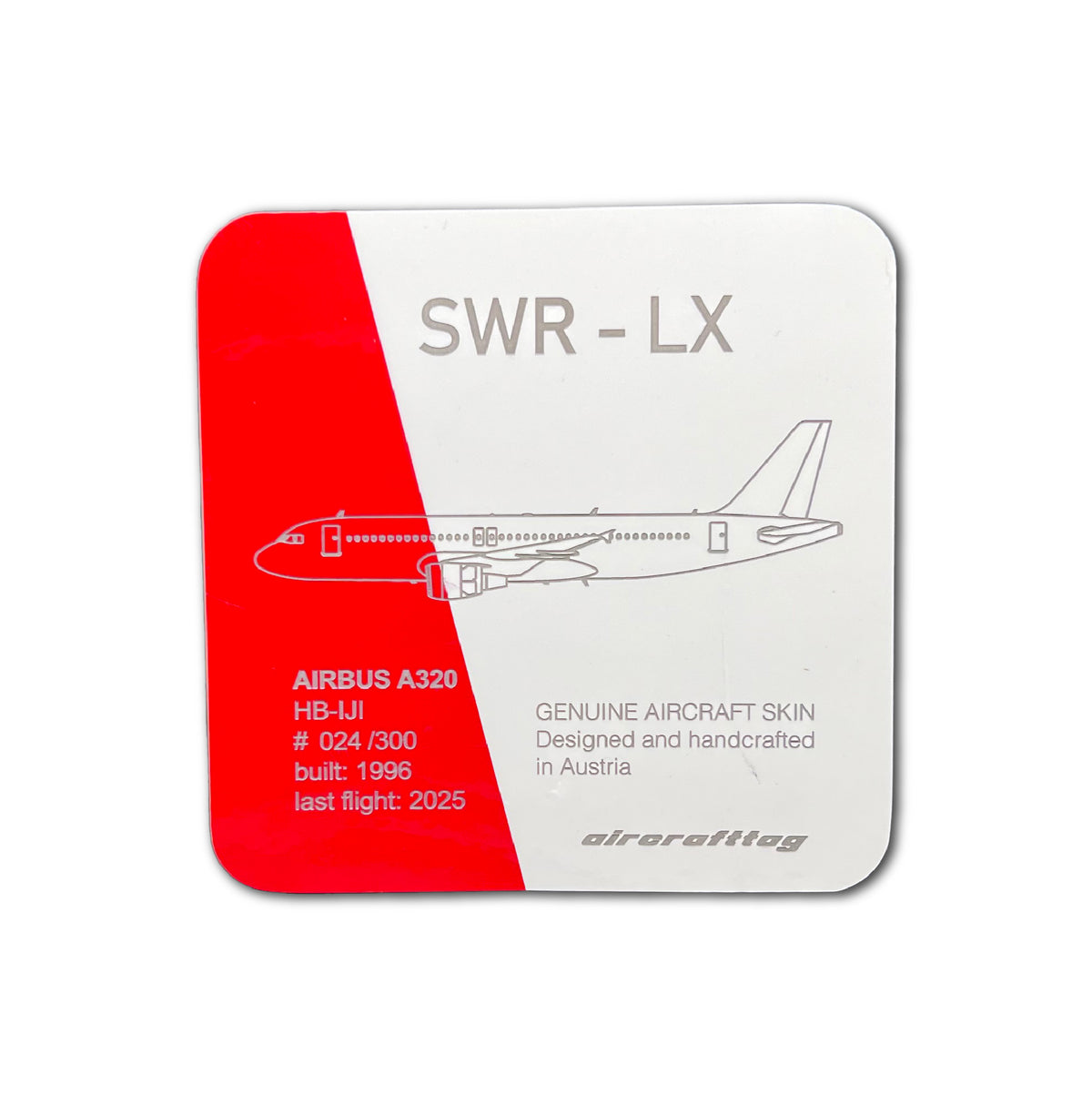 coaster HB-IJI - Airbus A320 - Swiss/Swissair