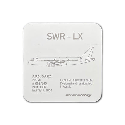 coaster HB-IJI - Airbus A320 - Swiss/Swissair