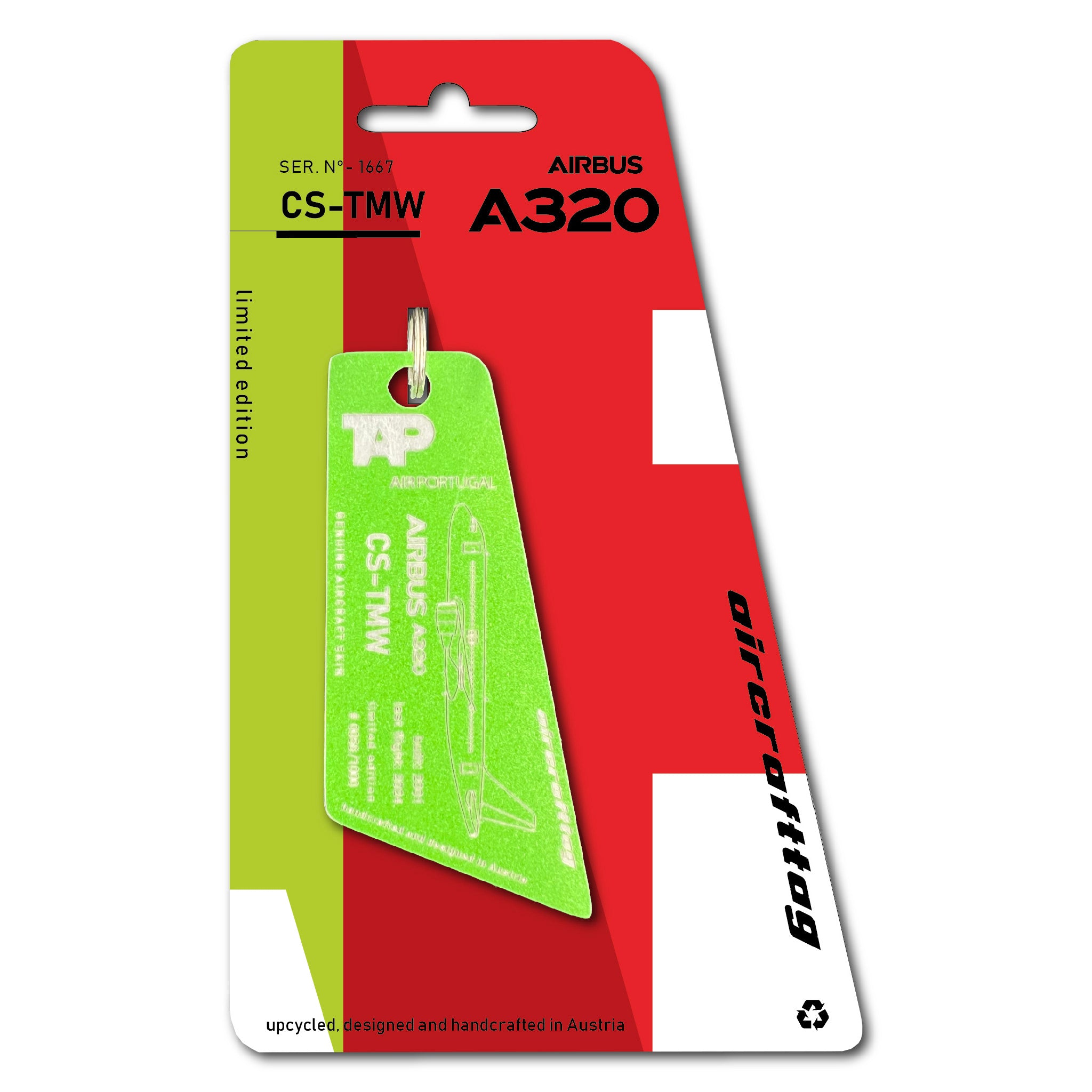 Aircrafttag - original aircraft skin