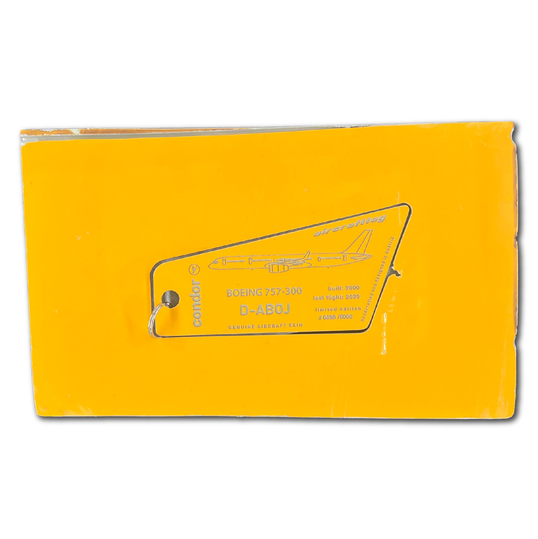 Aircrafttag - original aircraft skin