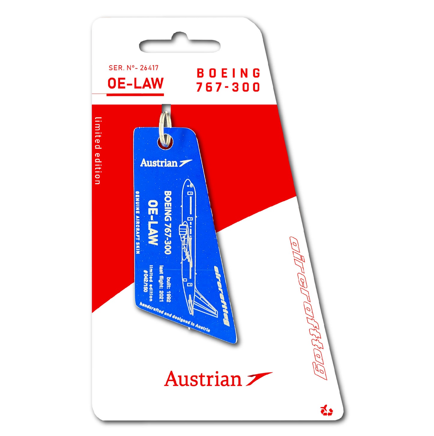 OE-LAW - Boeing B767  - Austrian Airlines