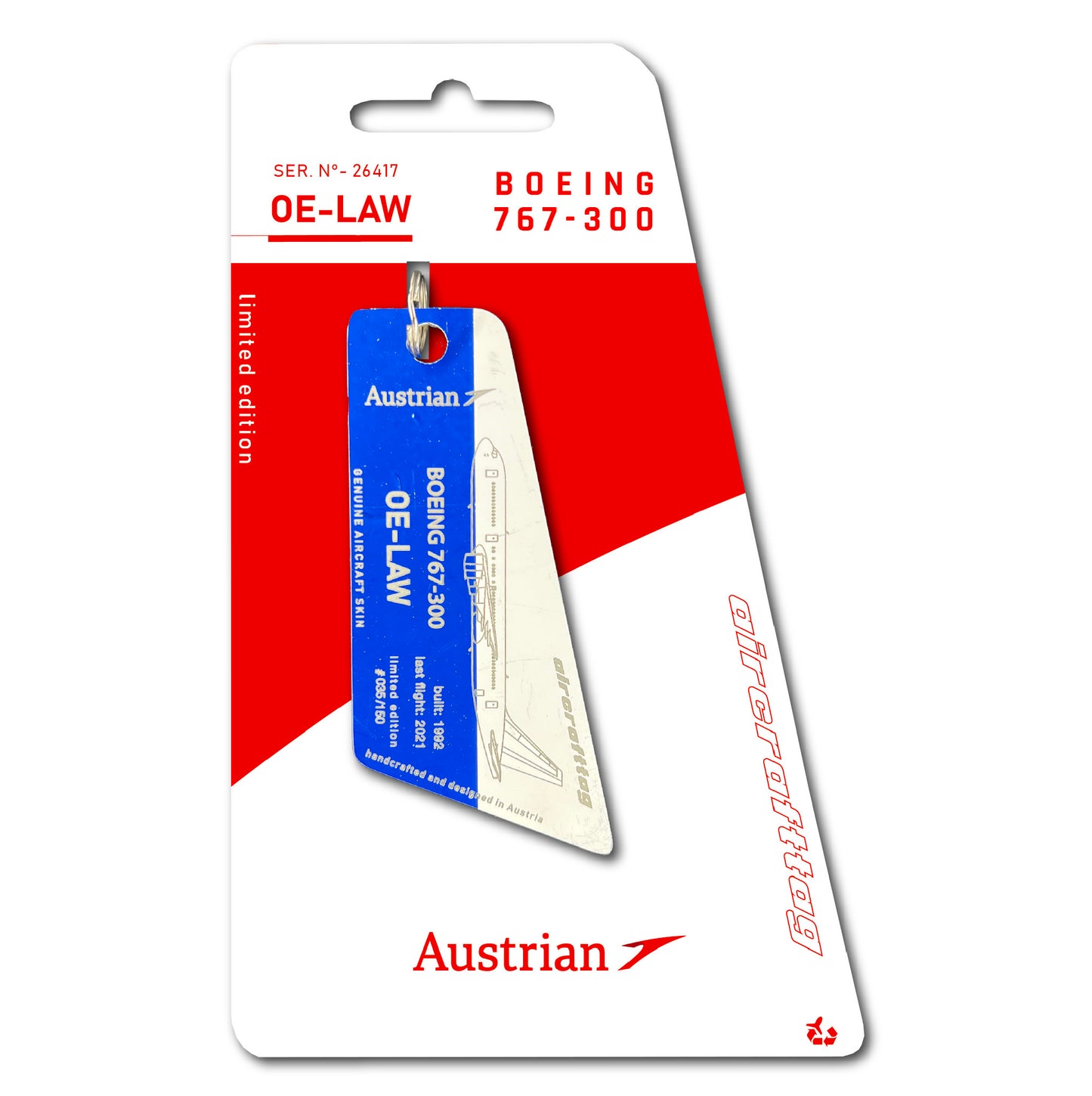 OE-LAW - Boeing B767  - Austrian Airlines