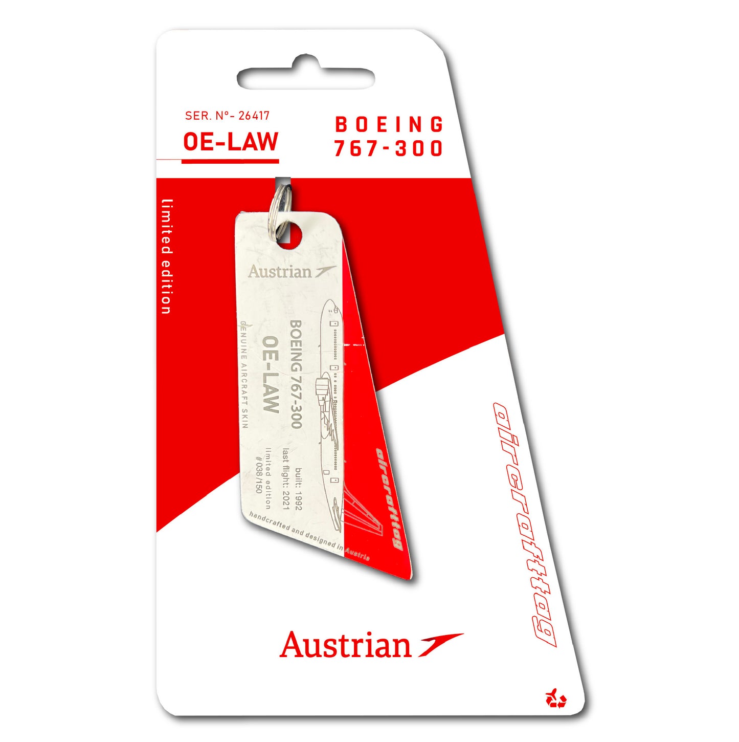 OE-LAW - Boeing B767  - Austrian Airlines