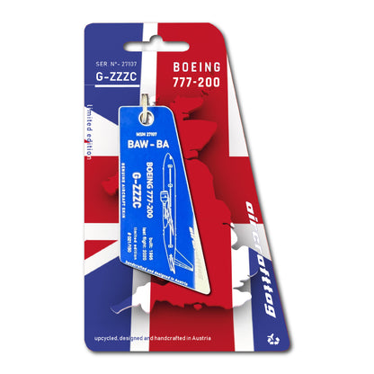 Boeing 777-200 - British Airways - G-ZZZC