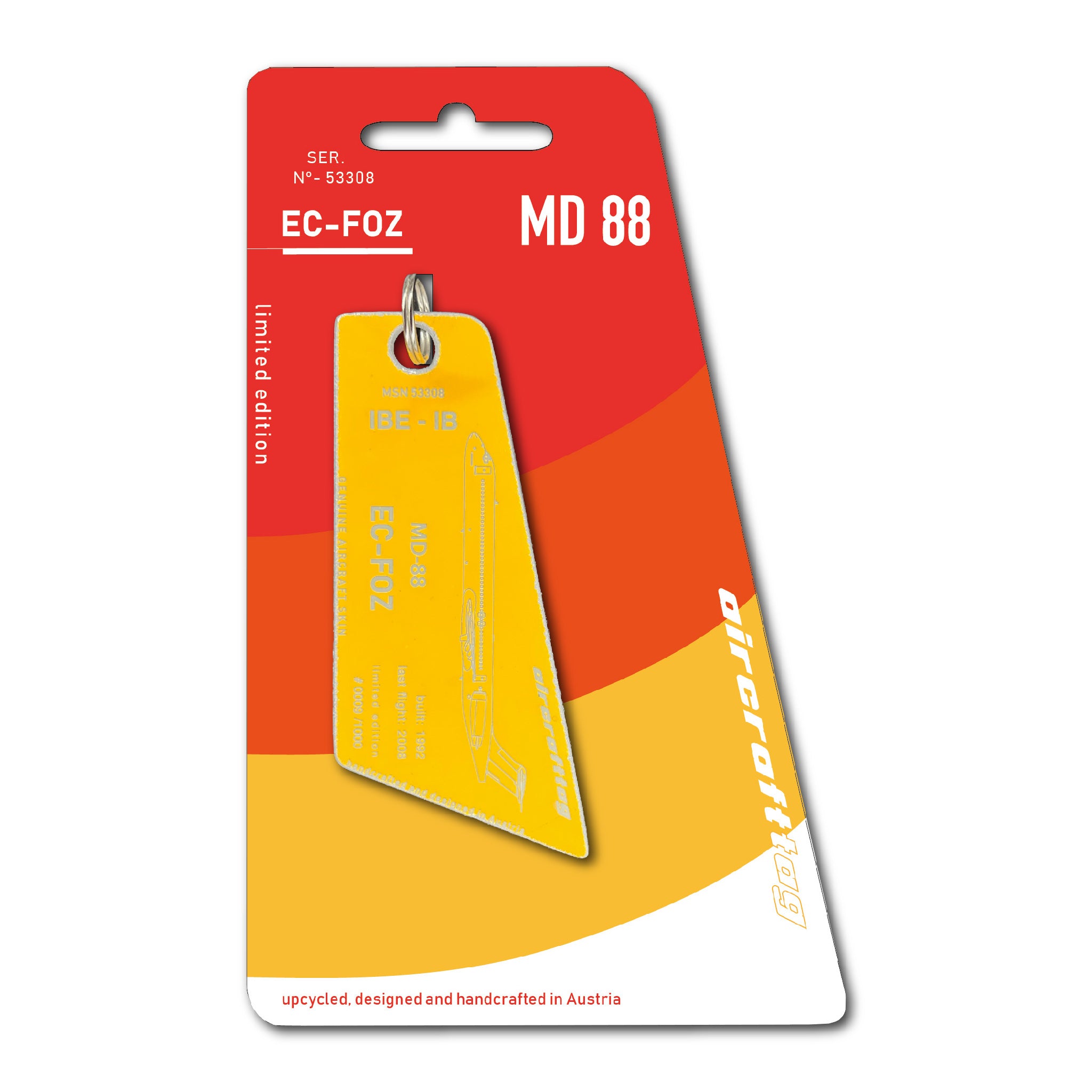 MD-88 - IBERIA - EC-FOZ – Aircrafttag