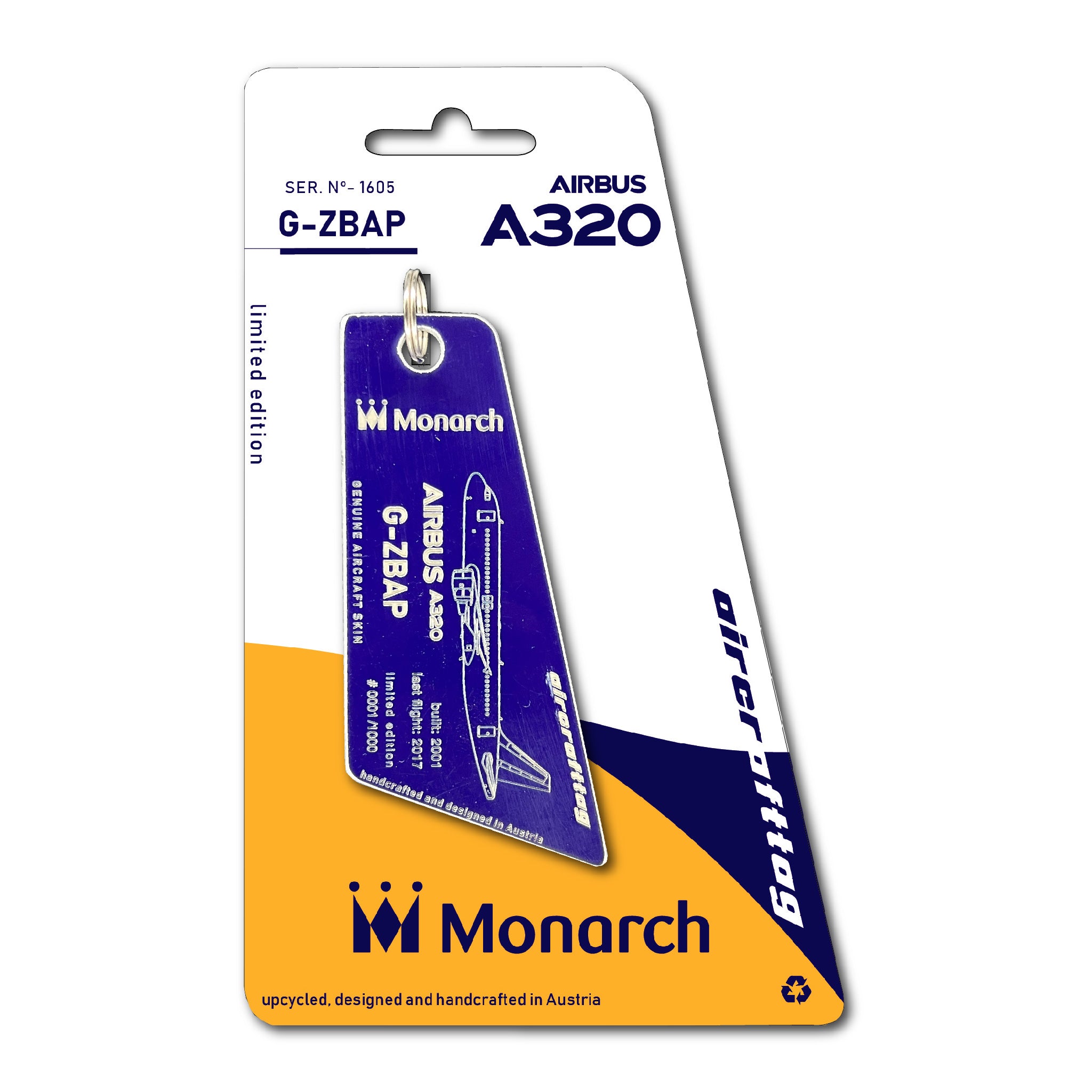 Airbus A320 - Monarch - G-ZBAP – Aircrafttag