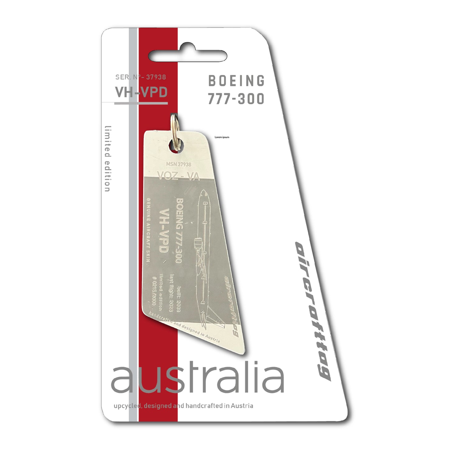 Boeing B777-300 -  Virgin Australia - VH-VPD