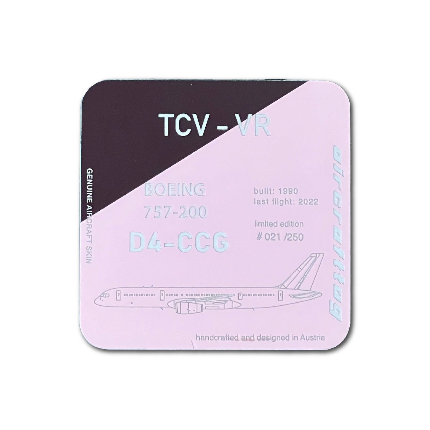 coaster Boeing B757 - Cabo Verde Airlines - D4-CCG