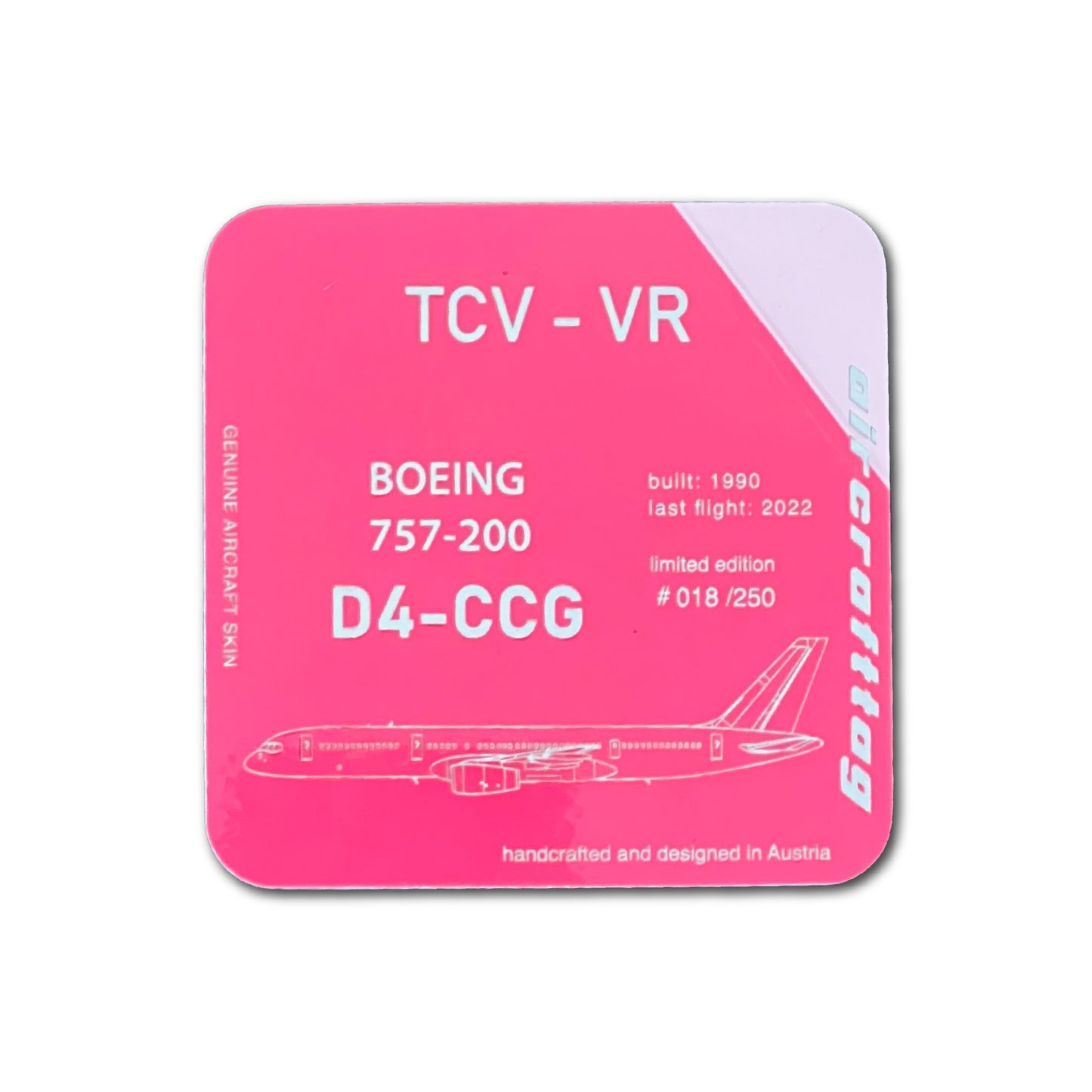 coaster Boeing B757 - Cabo Verde Airlines - D4-CCG