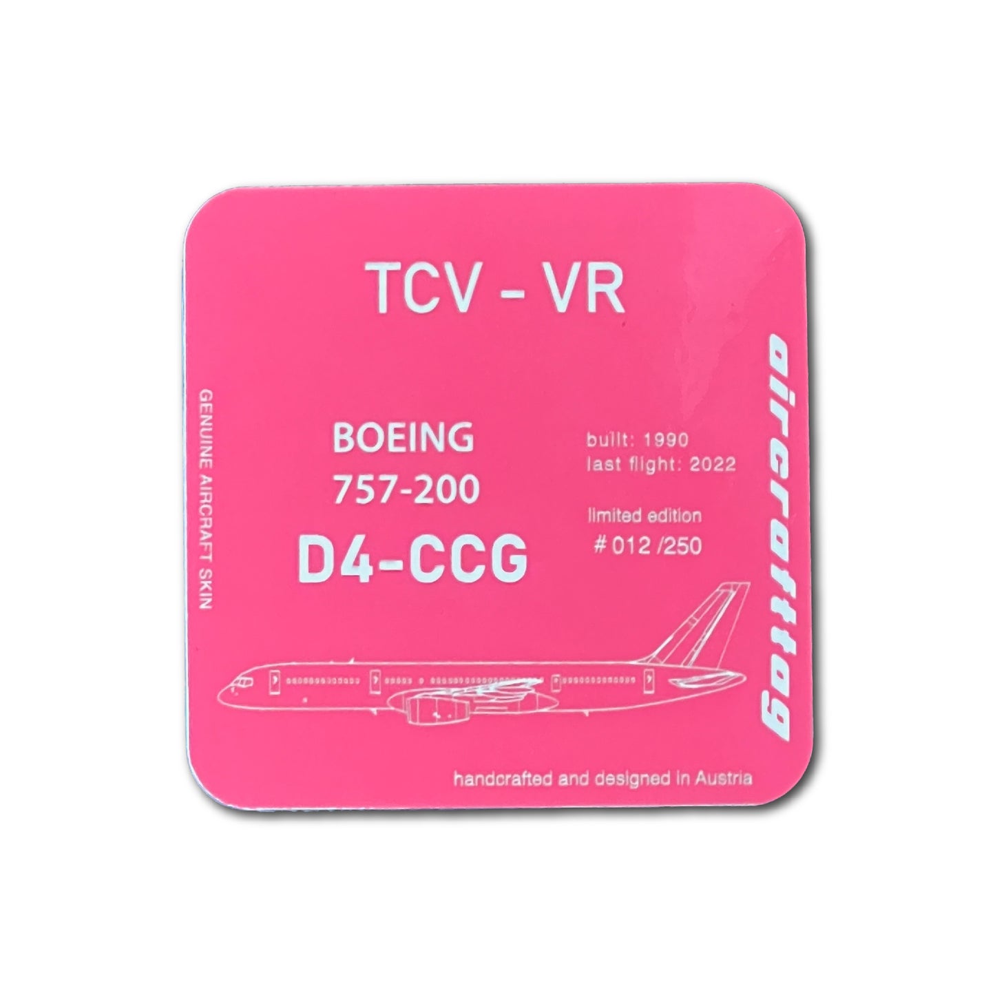 coaster Boeing B757 - Cabo Verde Airlines - D4-CCG