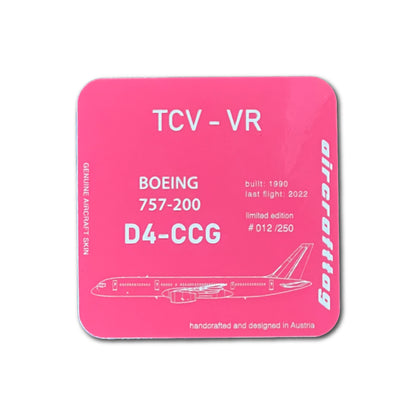 coaster Boeing B757 - Cabo Verde Airlines - D4-CCG
