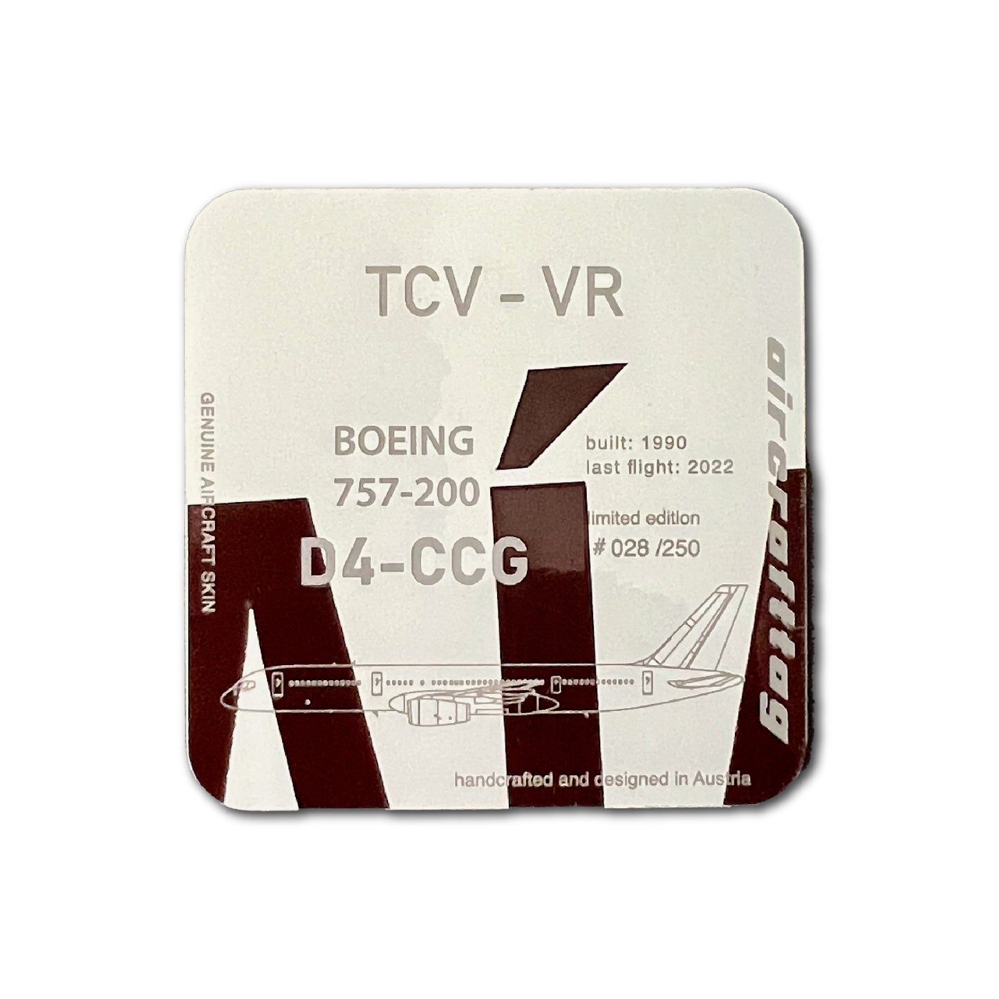 coaster Boeing B757 - Cabo Verde Airlines - D4-CCG