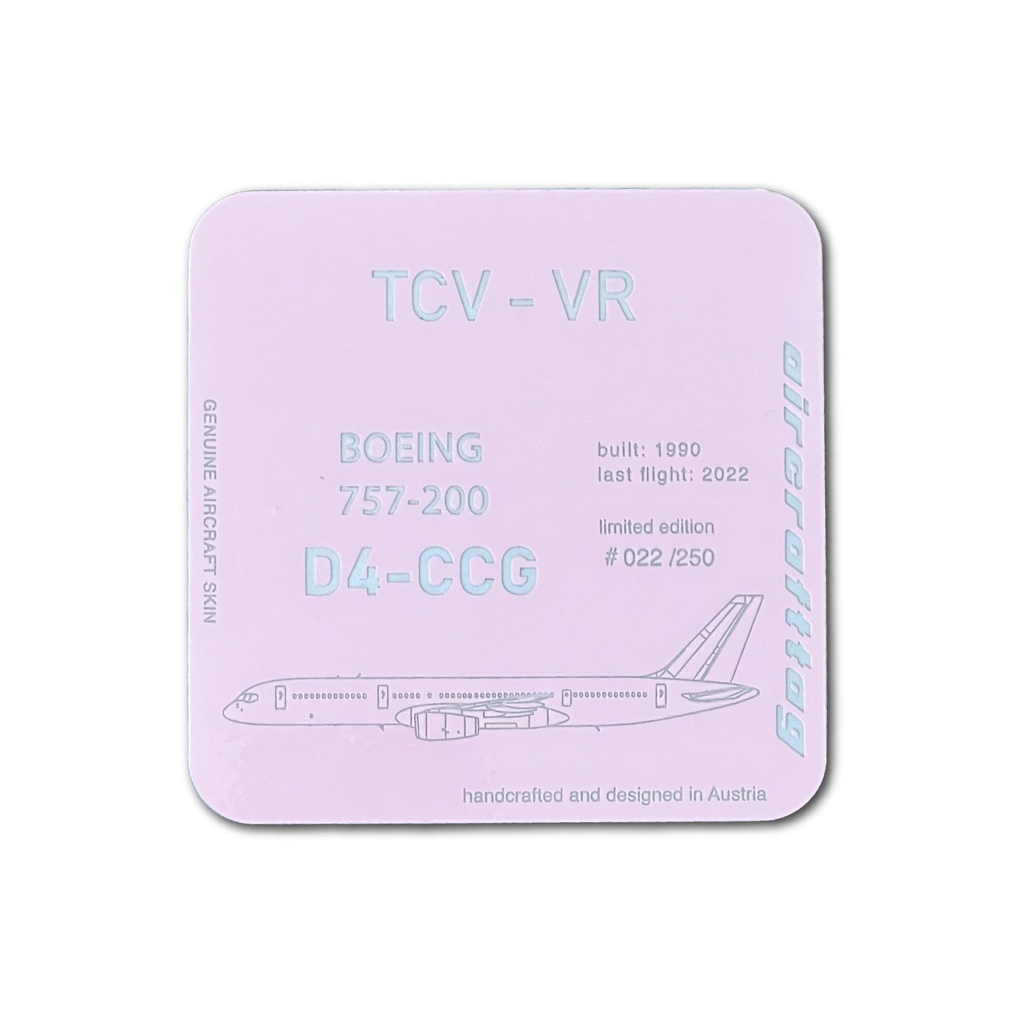 coaster Boeing B757 - Cabo Verde Airlines - D4-CCG