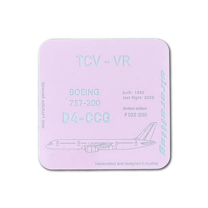 coaster Boeing B757 - Cabo Verde Airlines - D4-CCG