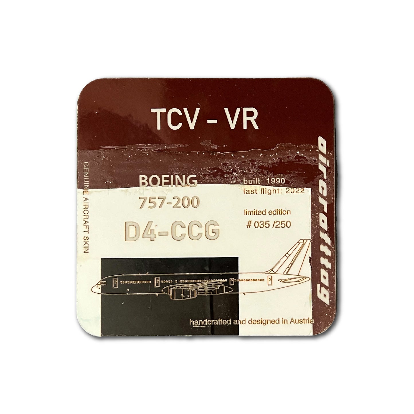 coaster Boeing B757 - Cabo Verde Airlines - D4-CCG