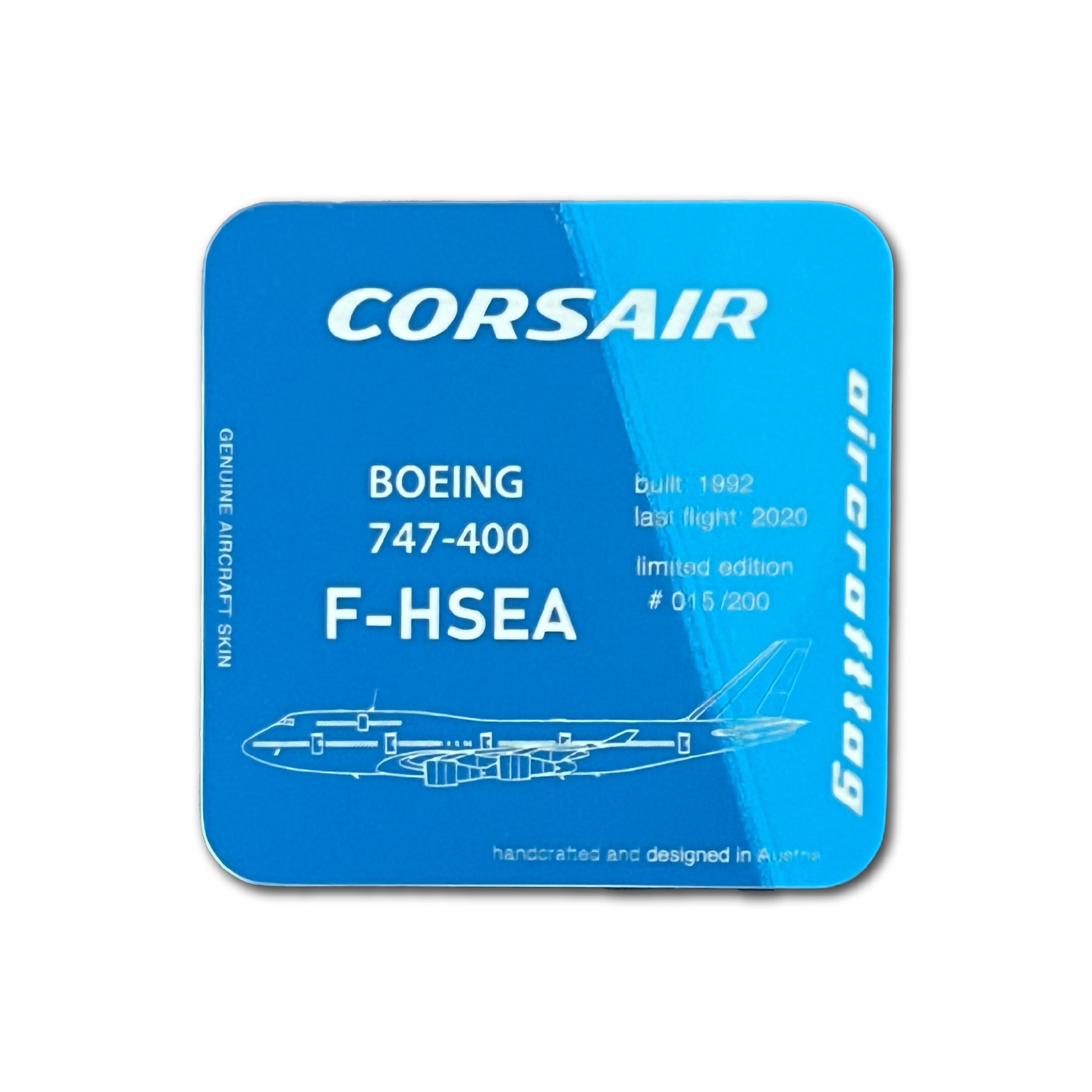 Coaster Boeing 747-400 - Corsair - F-HSEA – Aircrafttag