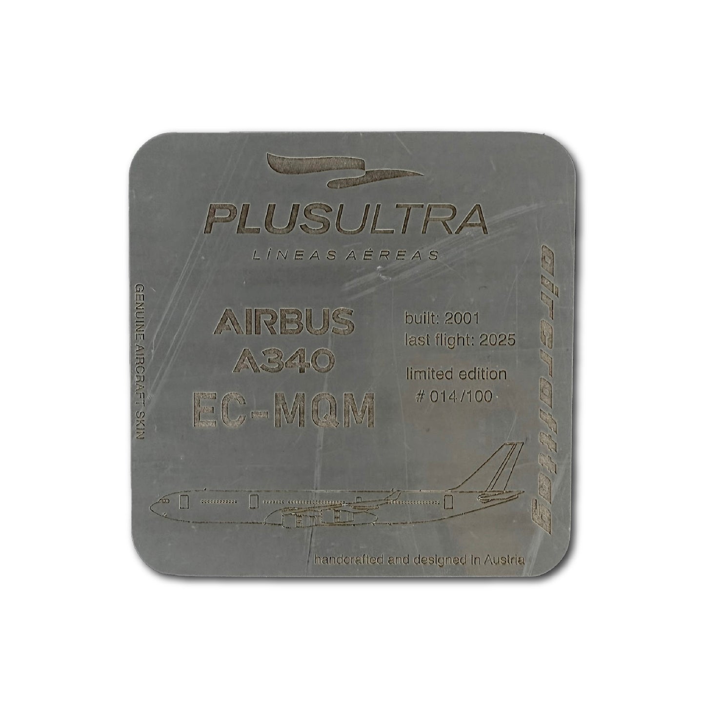 coaster EC-MQM - Airbus A340 - Plus Ultra Lineas Aereas