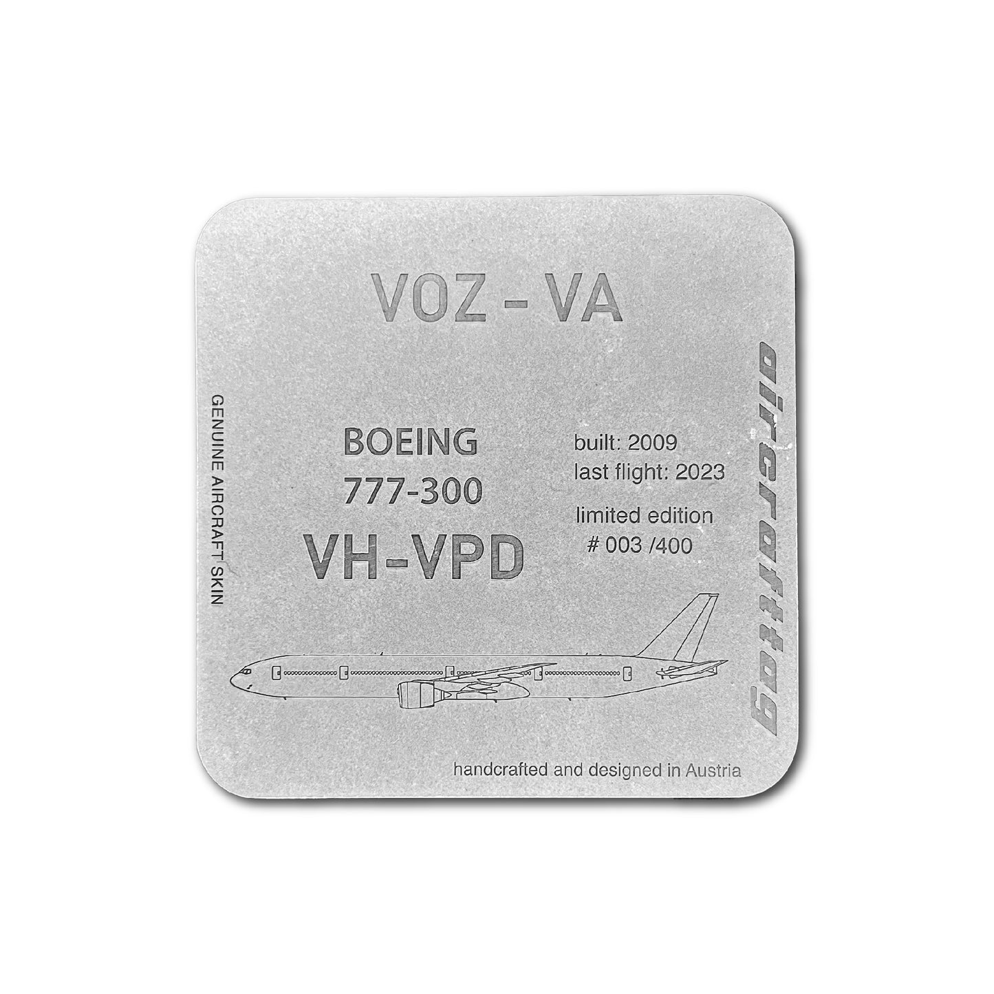 Coaster - Boeing B777-300 -  Virgin Australia - VH-VPD