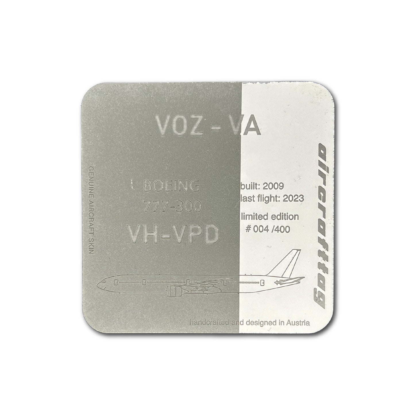 Coaster - Boeing B777-300 -  Virgin Australia - VH-VPD