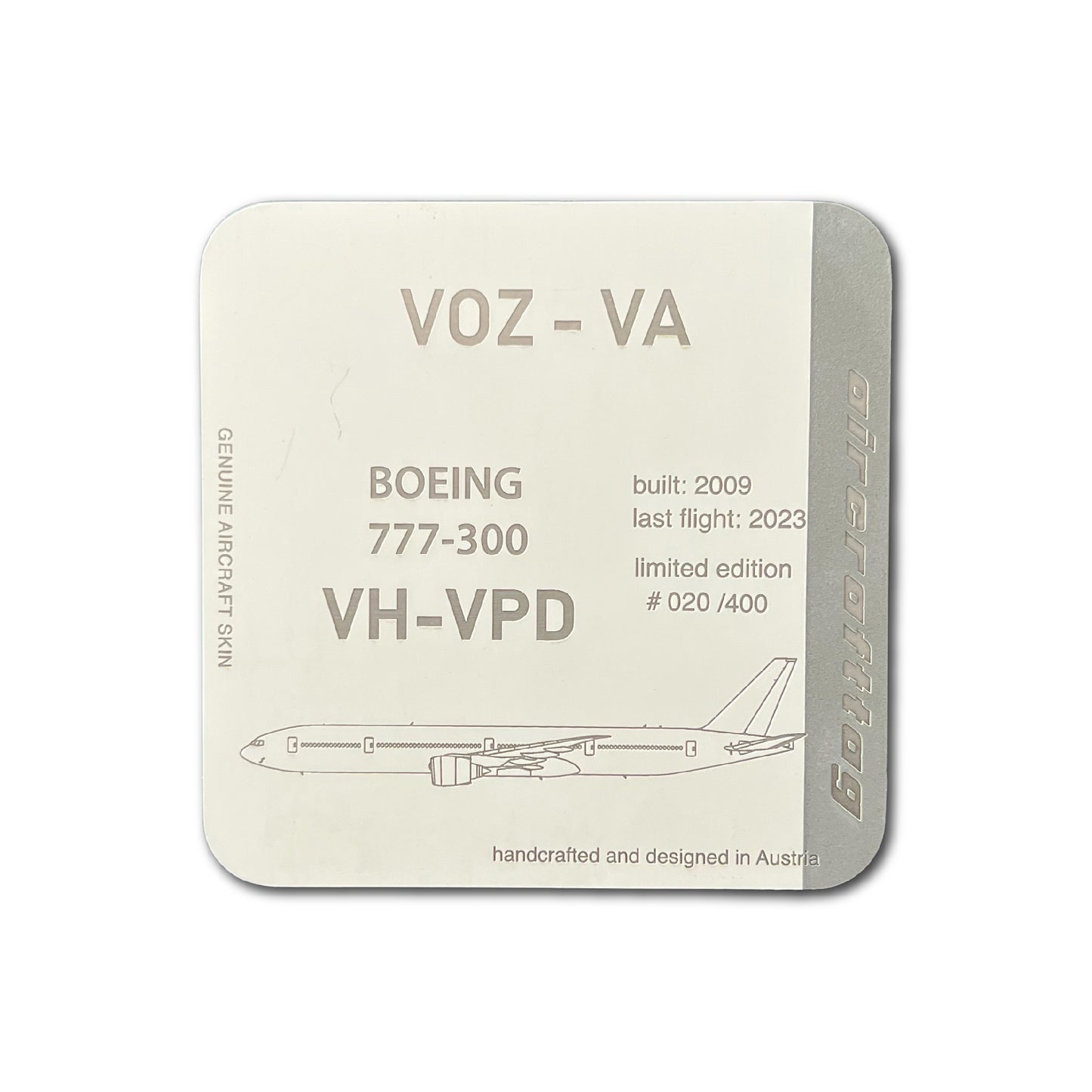 Coaster - Boeing B777-300 -  Virgin Australia - VH-VPD