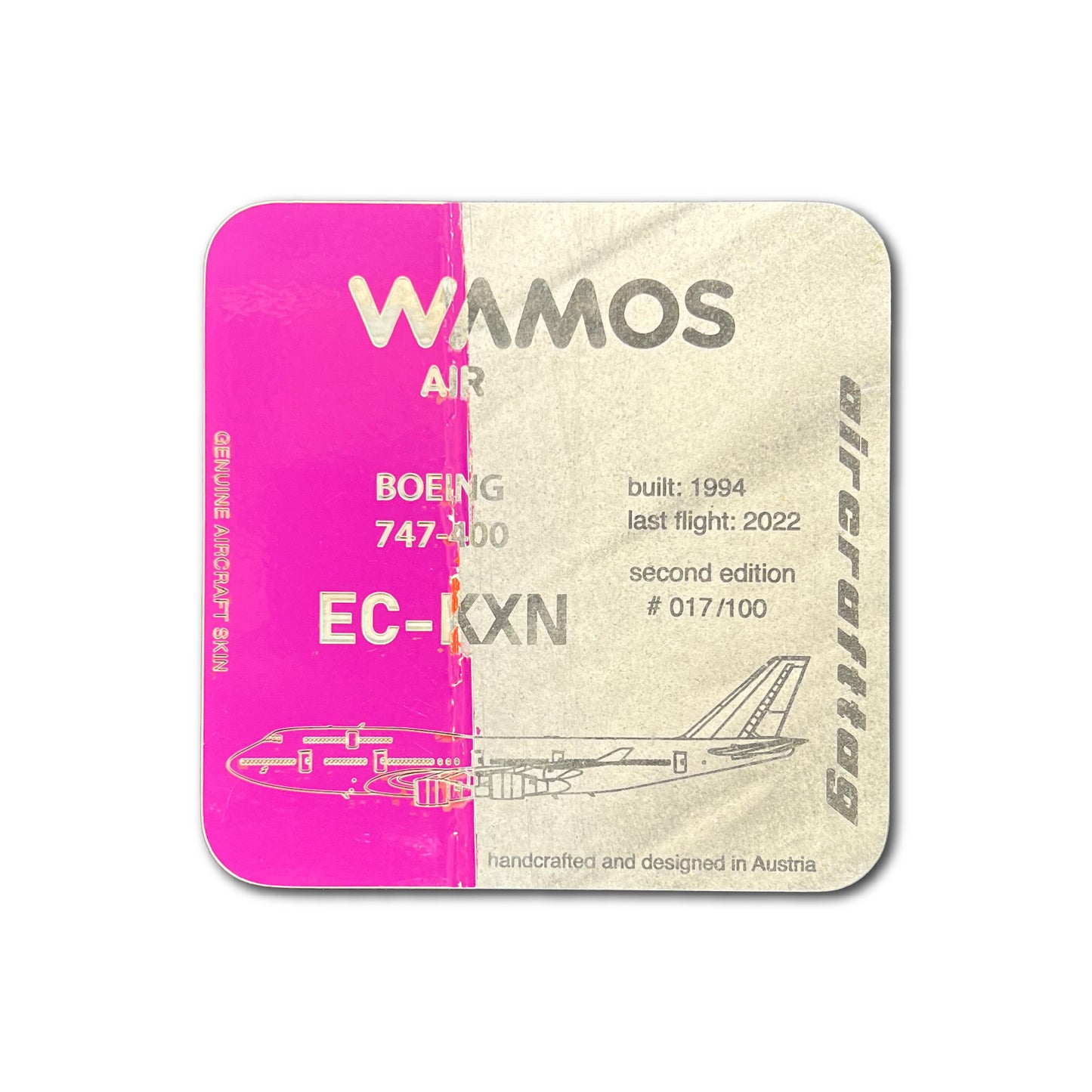 Coaster - Boeing 747 - EC-KXN-  Wamos Air - second edition
