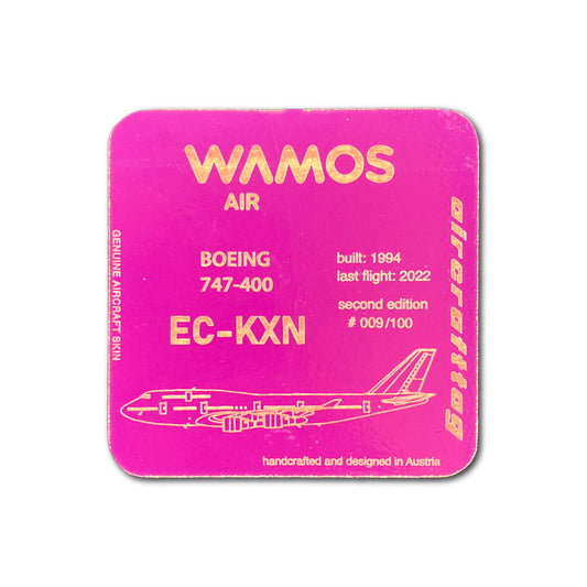 Coaster - Boeing 747 - EC-KXN-  Wamos Air - second edition