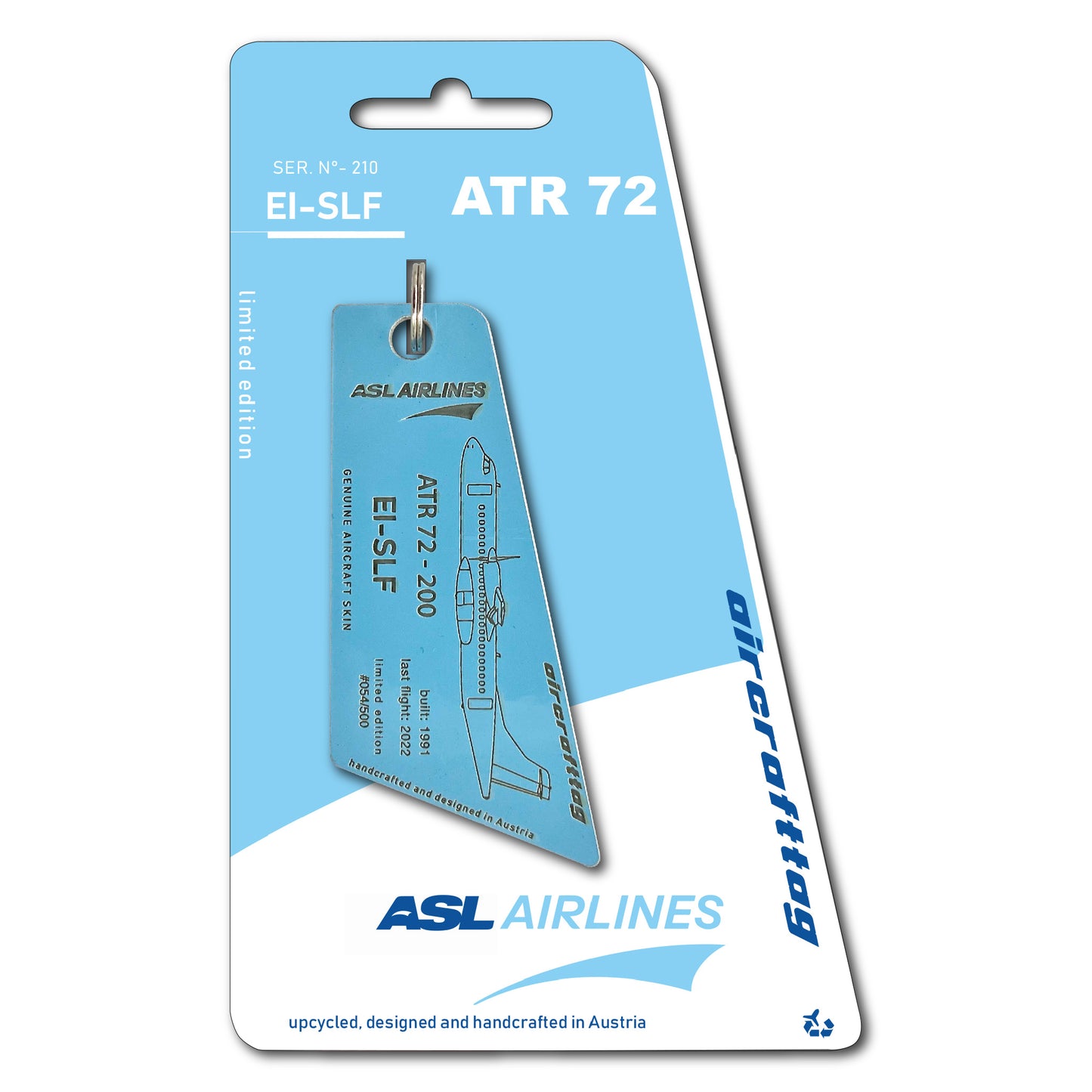 ATR 72 - ASL Airlines - EI-SLF - lightblue
